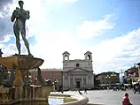 Veduta della Piazza principale, L'Aquila