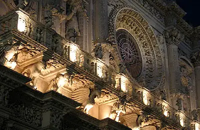 Night view of baroque - Lecce