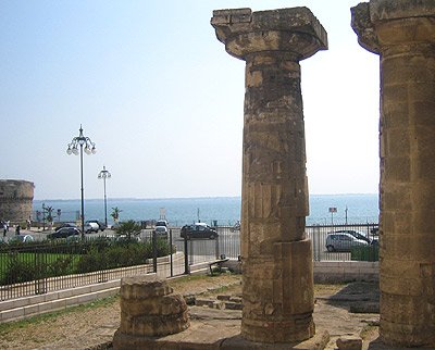 Resti del Tempio Greco - Taranto