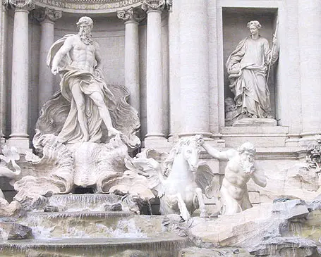 Trevi  Fountain in Rome