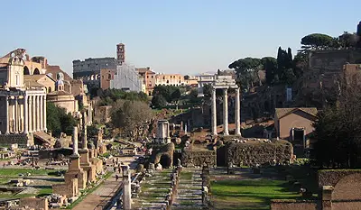 Roman Forum, view