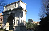Titus' Arch, Roman Forum in Rome