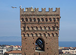 Torre Comunale dalla cima del campanile della Cattedrale