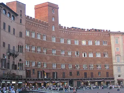 Palazzi in Piazza del Campo - Siena